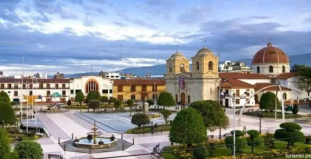 Paisaje de Huancayo, Perú