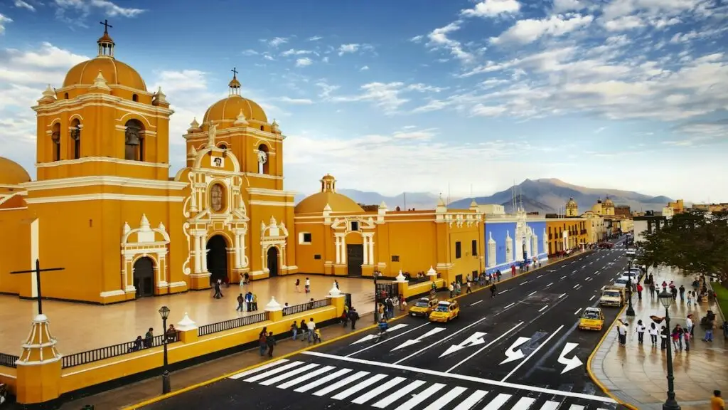 Paisaje de Trujillo, Perú