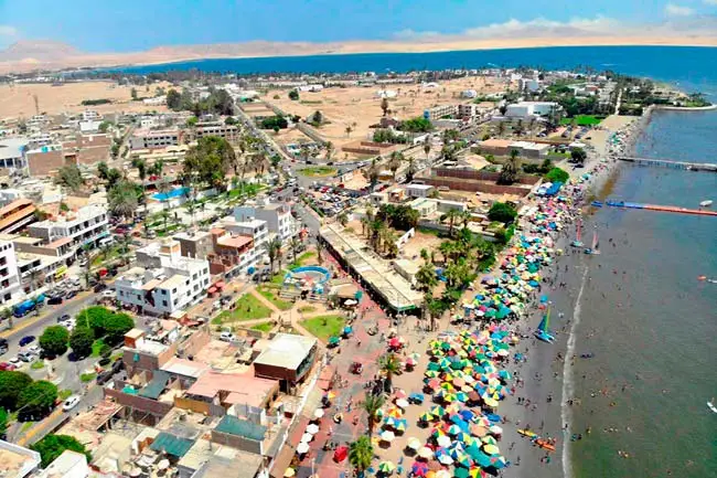 Paisaje de Paracas, Perú