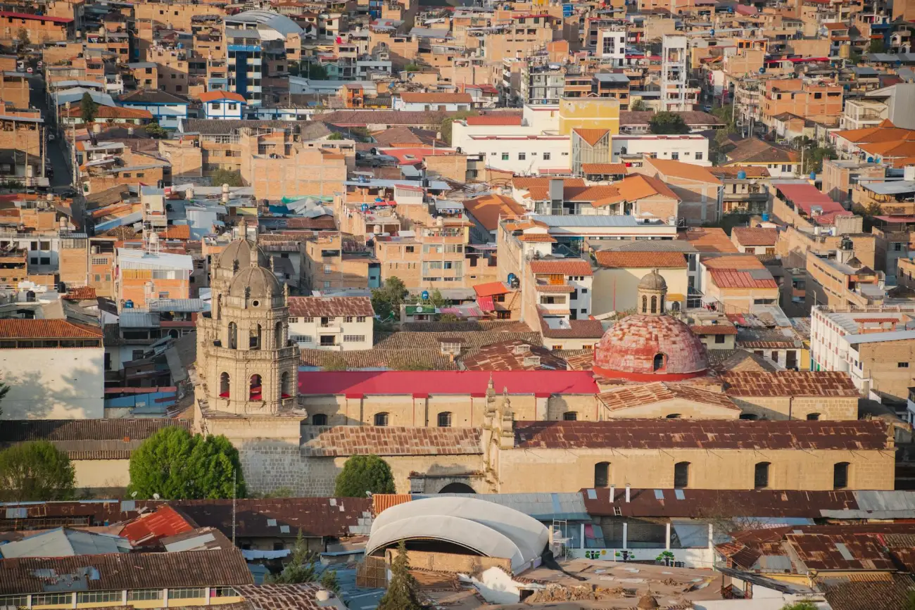Paisaje de Cajamarca, Perú